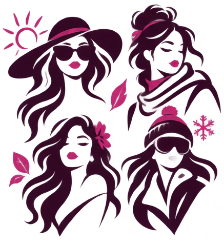 Women in Every Season — illustration